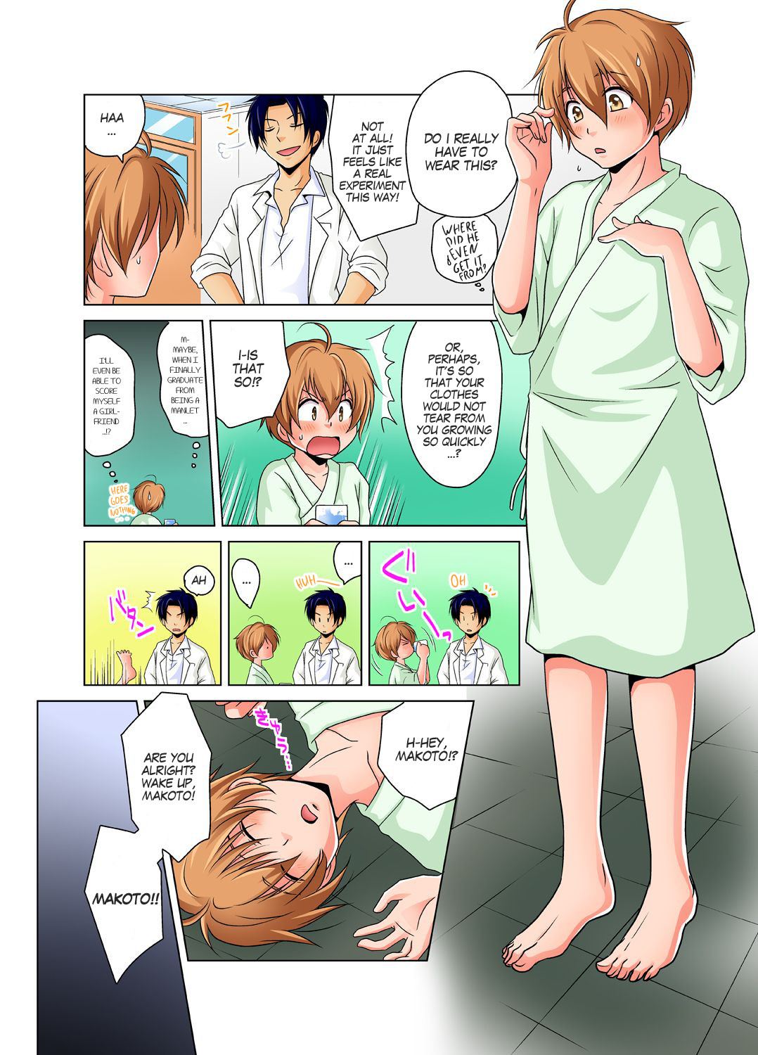 Hentai Manga Comic-Gender Bender Into Sexy Medical Examination! You said that you were only going to look... Ch.1-4-Read-4